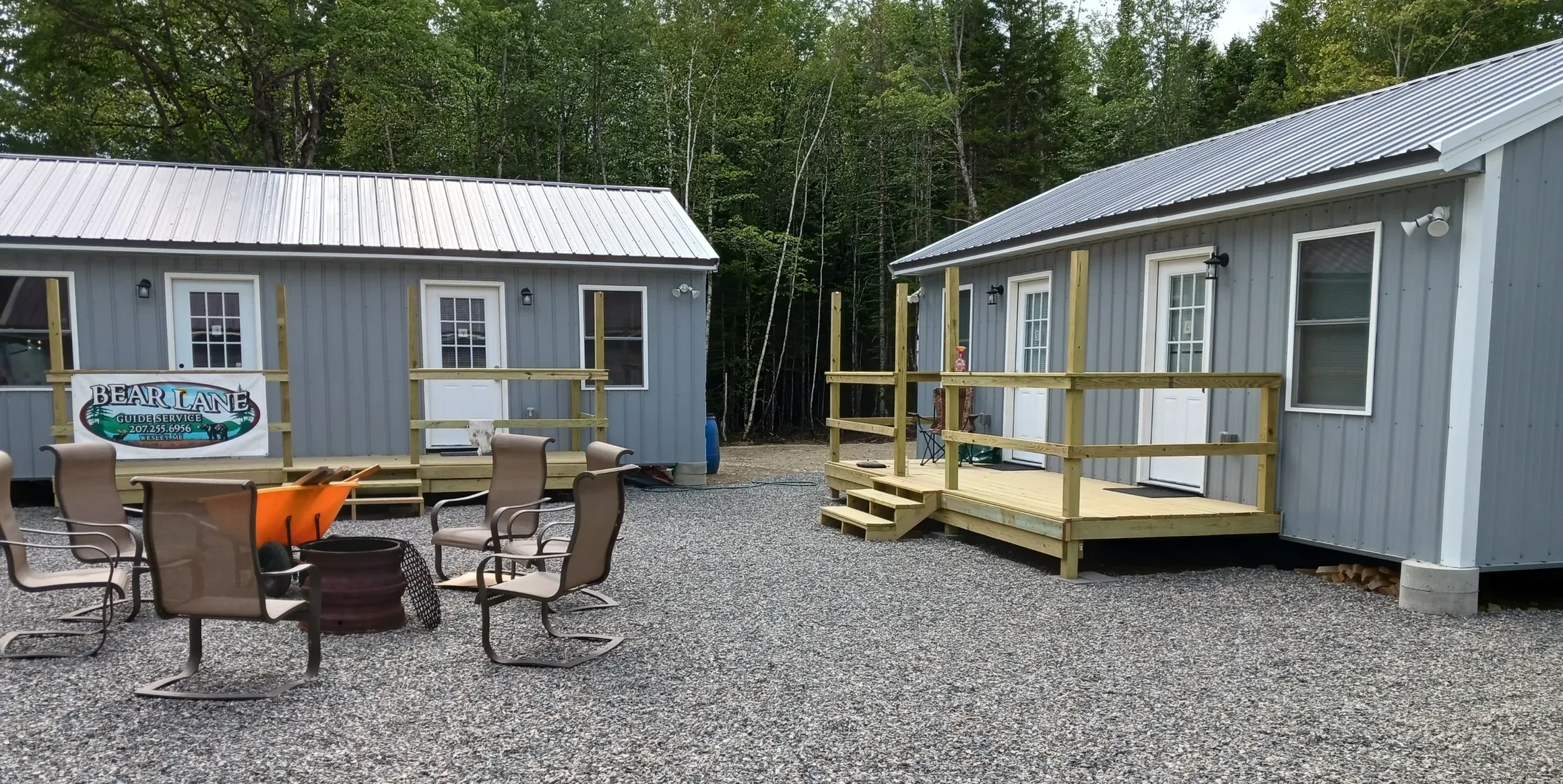 Cabins Bear Lane Guide Service Maine